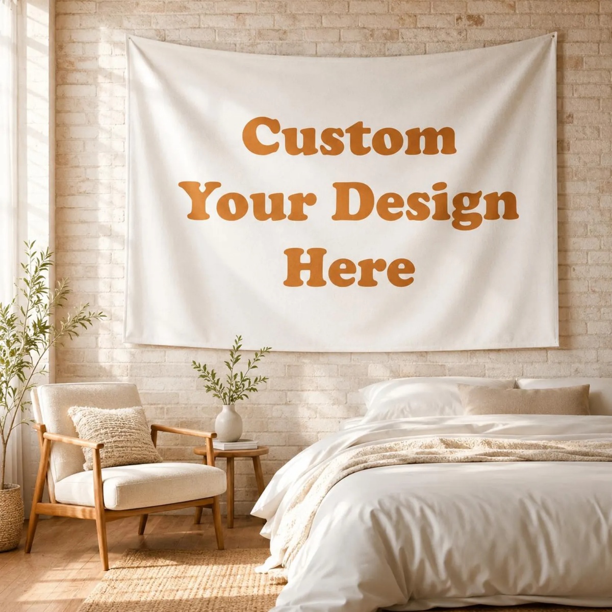 Home Decor Fabric - Tapestry kustom yang dipersonalisasi—dekorasi rumah yang