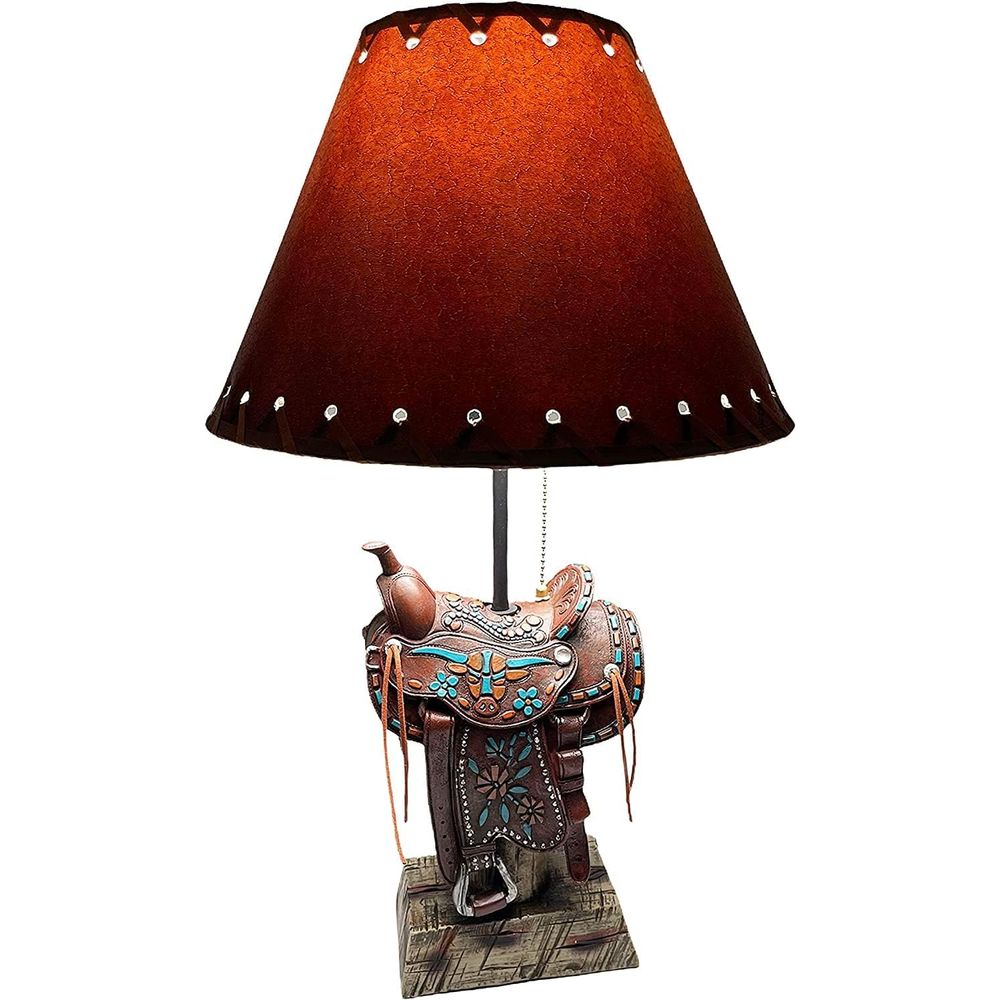 Home Decor Living - Lampu Meja Dekorasi Rumah Gaya Koboi