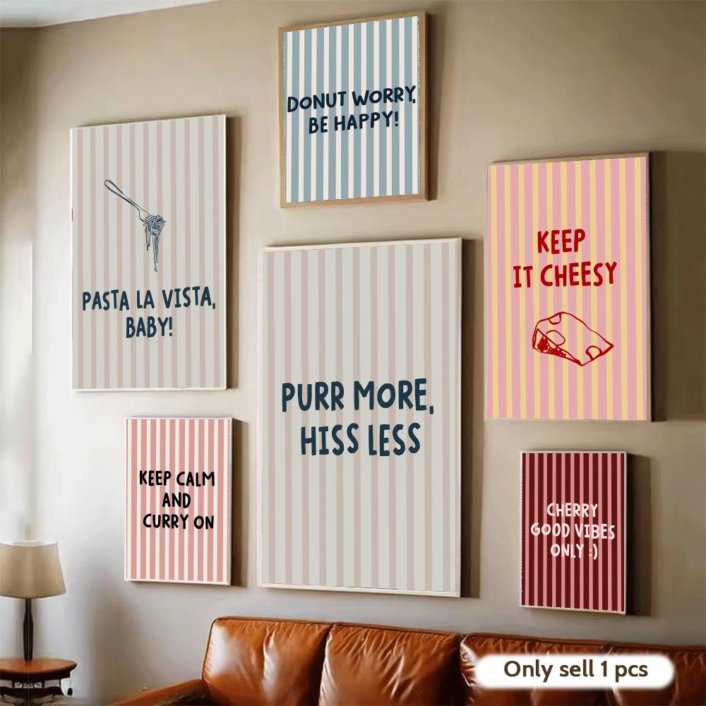 Home Decor Quotes Ideas - Poster Dekorasi Dopamin Kutipan Lucu Stiker