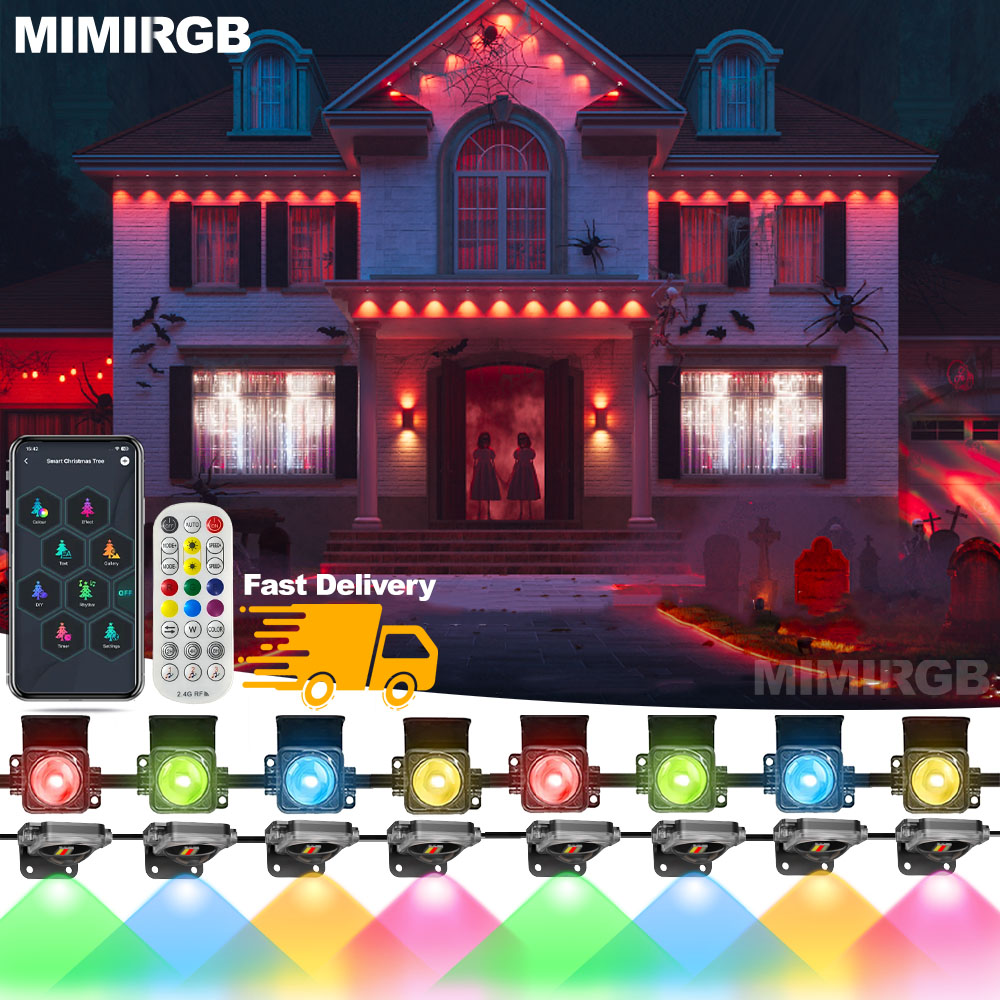 Home Decor App Free - Lampu Luar Ruangan Permanen 45M 90LED