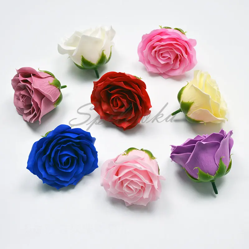 Home Decor Flowers - Spilewka bunga mawar 6 lapis Dia7cm,