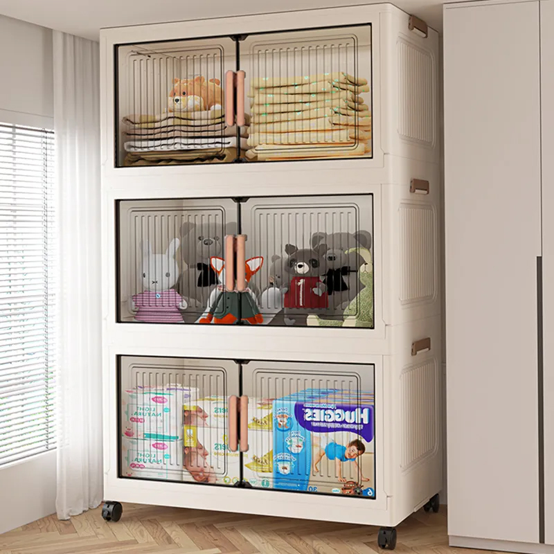 Home Decor Solution - Lemari Penyimpanan Lipat Anti Debu, Organizer