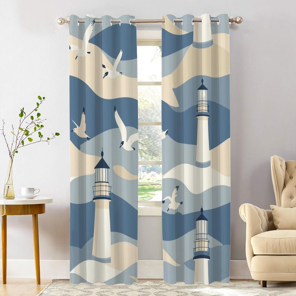 Blackout Curtains - Tirai Blackout Berinsulasi Termal dengan Efek