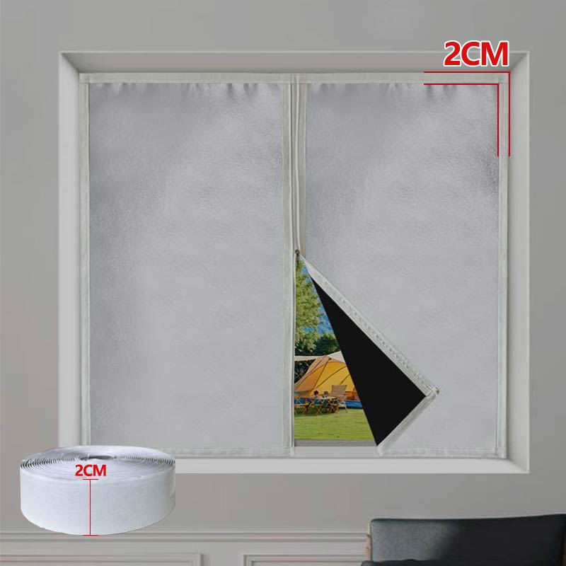 Blackout Curtains - Tirai Penahan Cahaya dengan Ritsleting yang