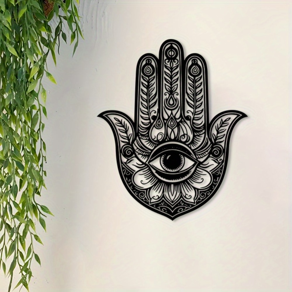 Home Decor Living - CIFBUY Hiasan Dinding Besi Vintage Hamsa