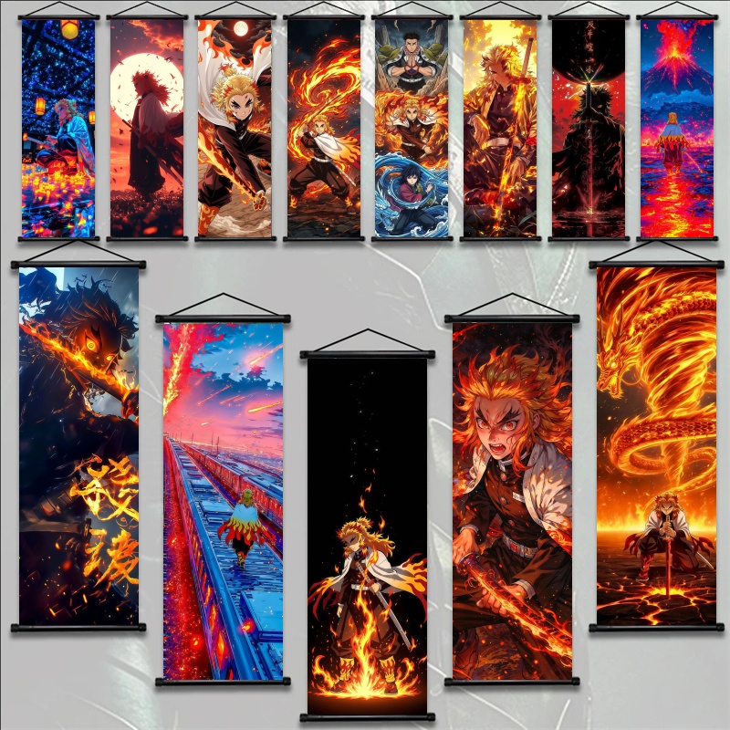Home Decor Ideas - Demon Slayer Kyojuro Rengoku HD Print