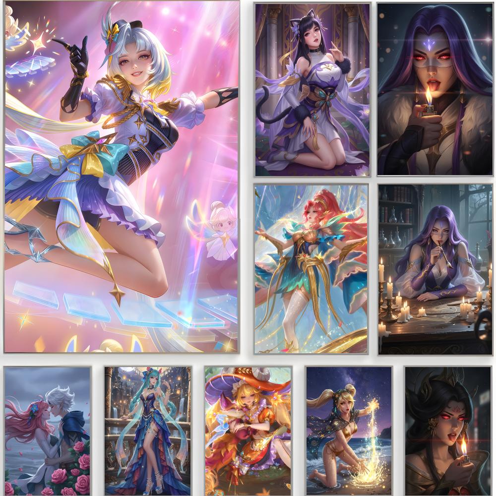 Home Decor Mobile Game - Poster Seni Dinding Klasik Game Aksi