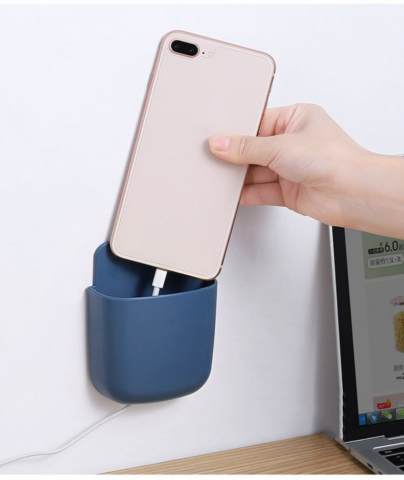 Home Decor Living - Kotak Penyimpanan Remote Control Tanpa Bor