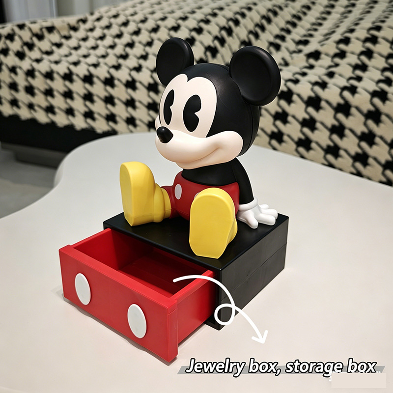 Vanity Home Decor - Kotak Penyimpanan Laci Bentuk Tikus Lucu,