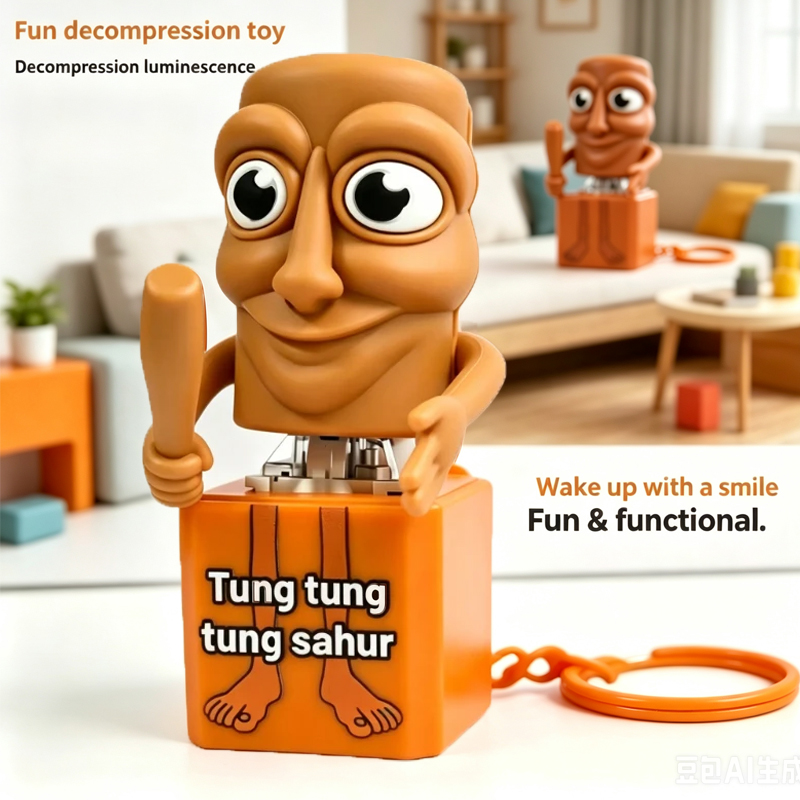 Home Decor Solution - Gantungan Kunci Tung Tung Tung Sahur