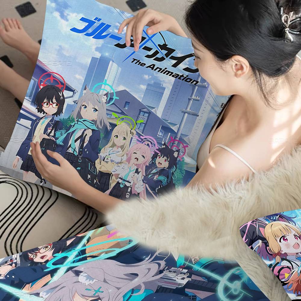 Home Decor Mobile Game - Sarung Bantal Sofa Poliester B-Blue A-Archive,