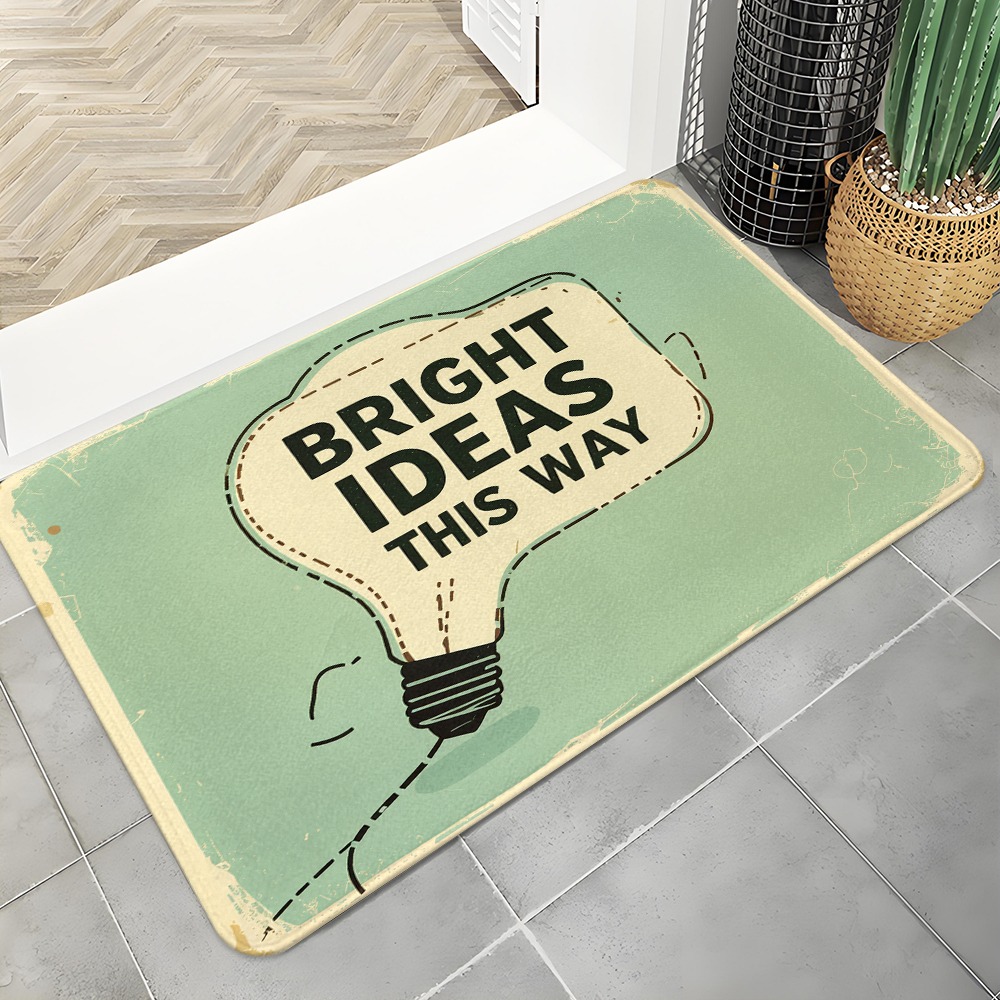Home Decor Quotes Ideas - Keset Pintu Bright Ideas Light Bulb,