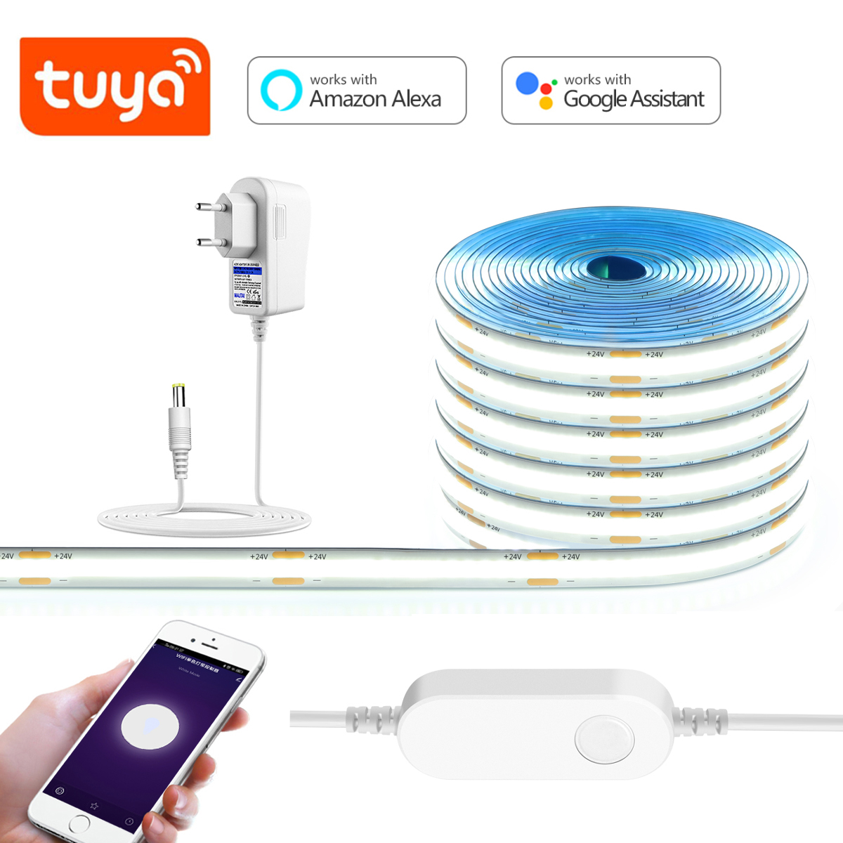Home Decor App Free - Lampu Strip LED COB 3M 5M
