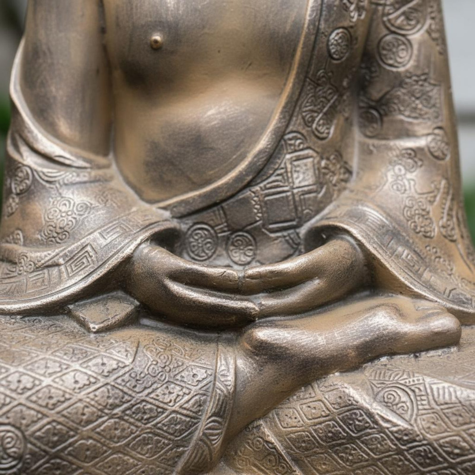 Home Decor Zen - Ornamen Buddha Zen untuk Penggunaan Dalam