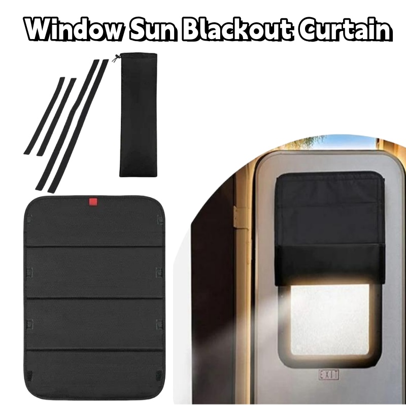 Blackout Curtains - Tirai Blackout Jendela Ukuran 16x25 Inci