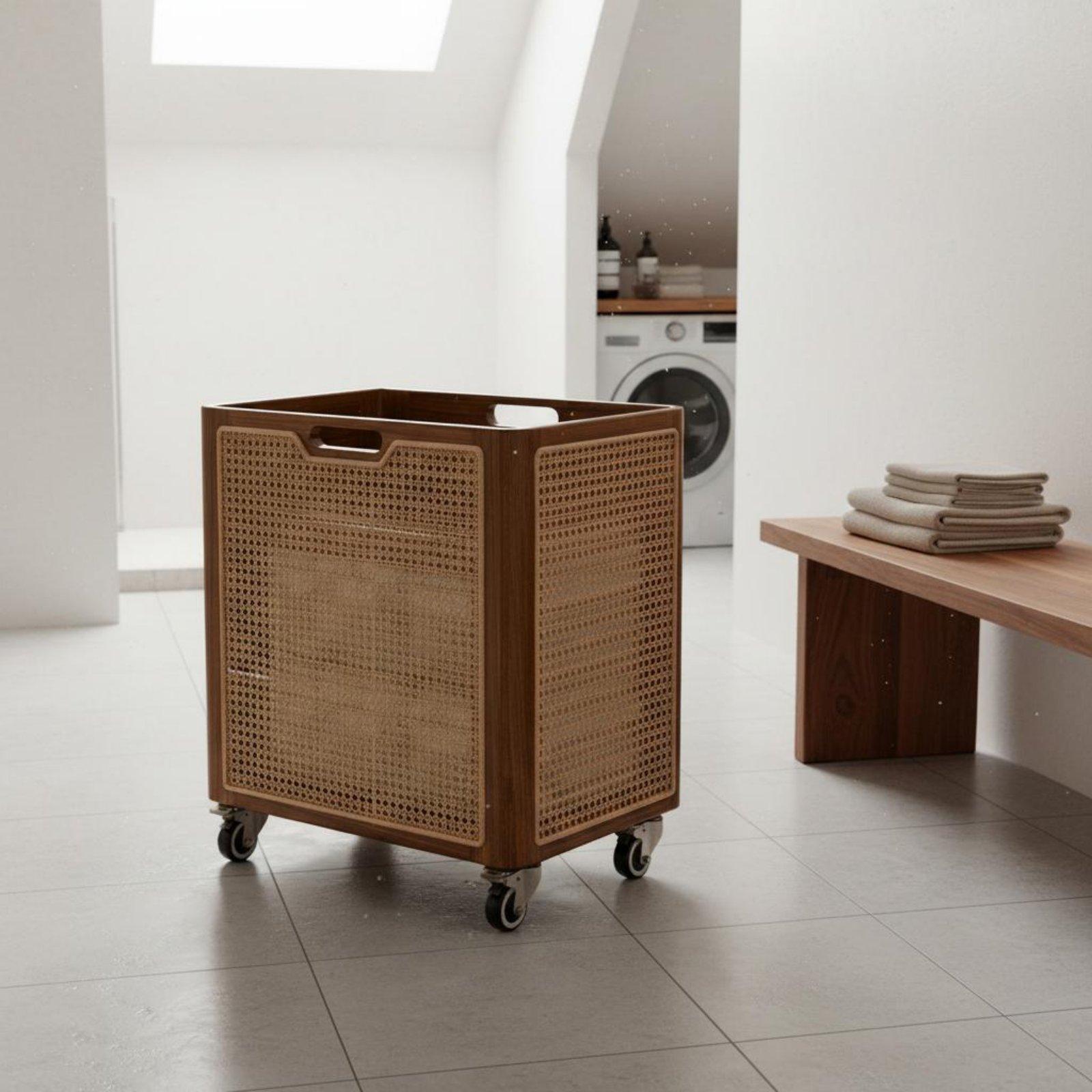 Keranjang Cuci Pakaian Kayu De - Home Decor Hampers ulasan dan harga