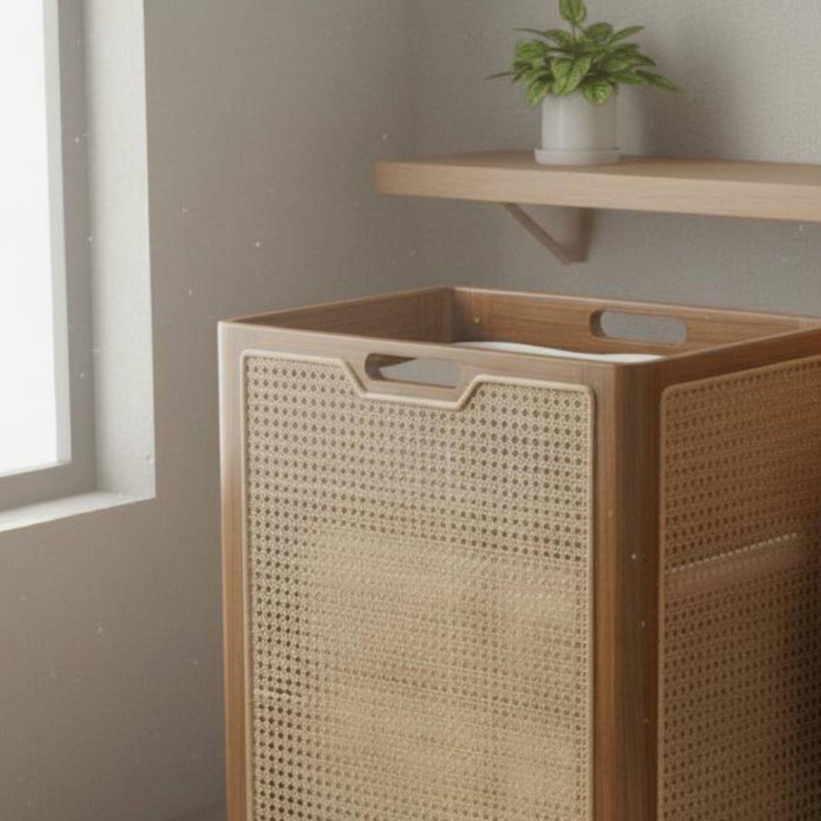 Keranjang Cuci Pakaian Kayu De - Home Decor Hampers ulasan dan harga