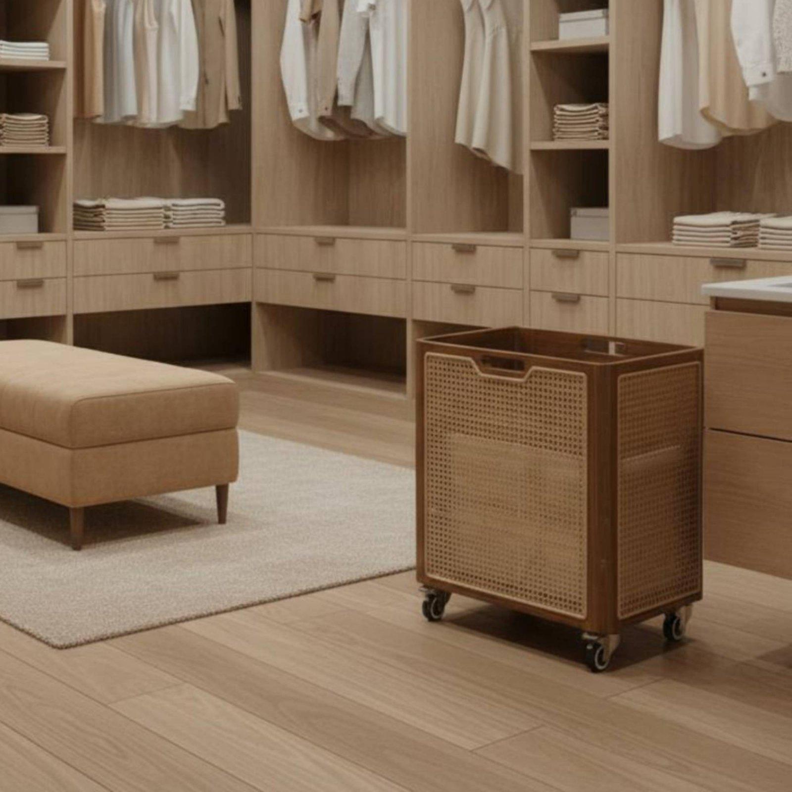 Keranjang Cuci Pakaian Kayu De - Home Decor Hampers ulasan dan harga