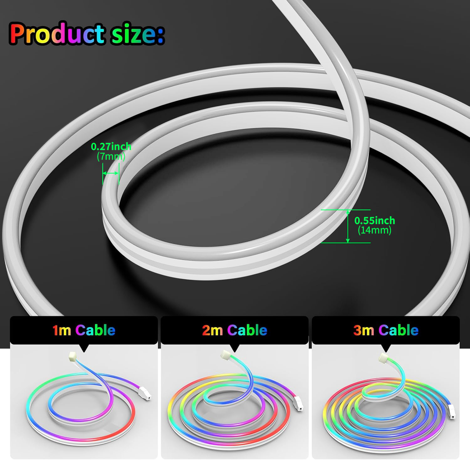 Strip LED Neon RGB Bluetooth 1 - Home Decor App Free ulasan dan harga