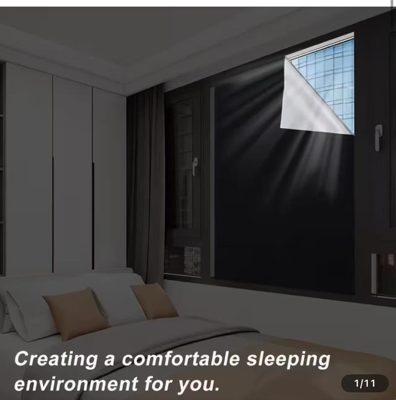 Tirai Blackout 100% DIY Portab - Blackout Curtains ulasan dan harga