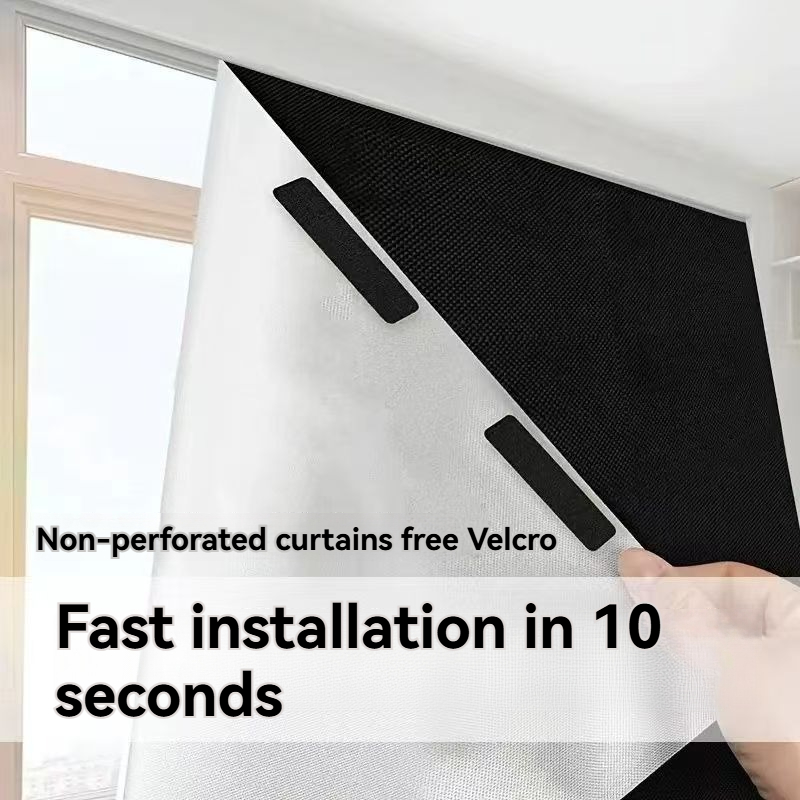 Tirai Blackout 100% DIY Portab - Blackout Curtains ulasan dan harga