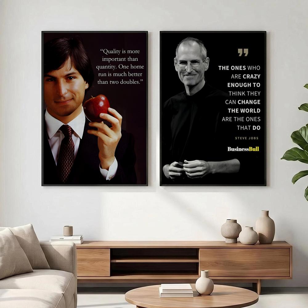 Pola S-Steve J-Jobs Q-Quotes P - Home Decor Jobs ulasan dan harga