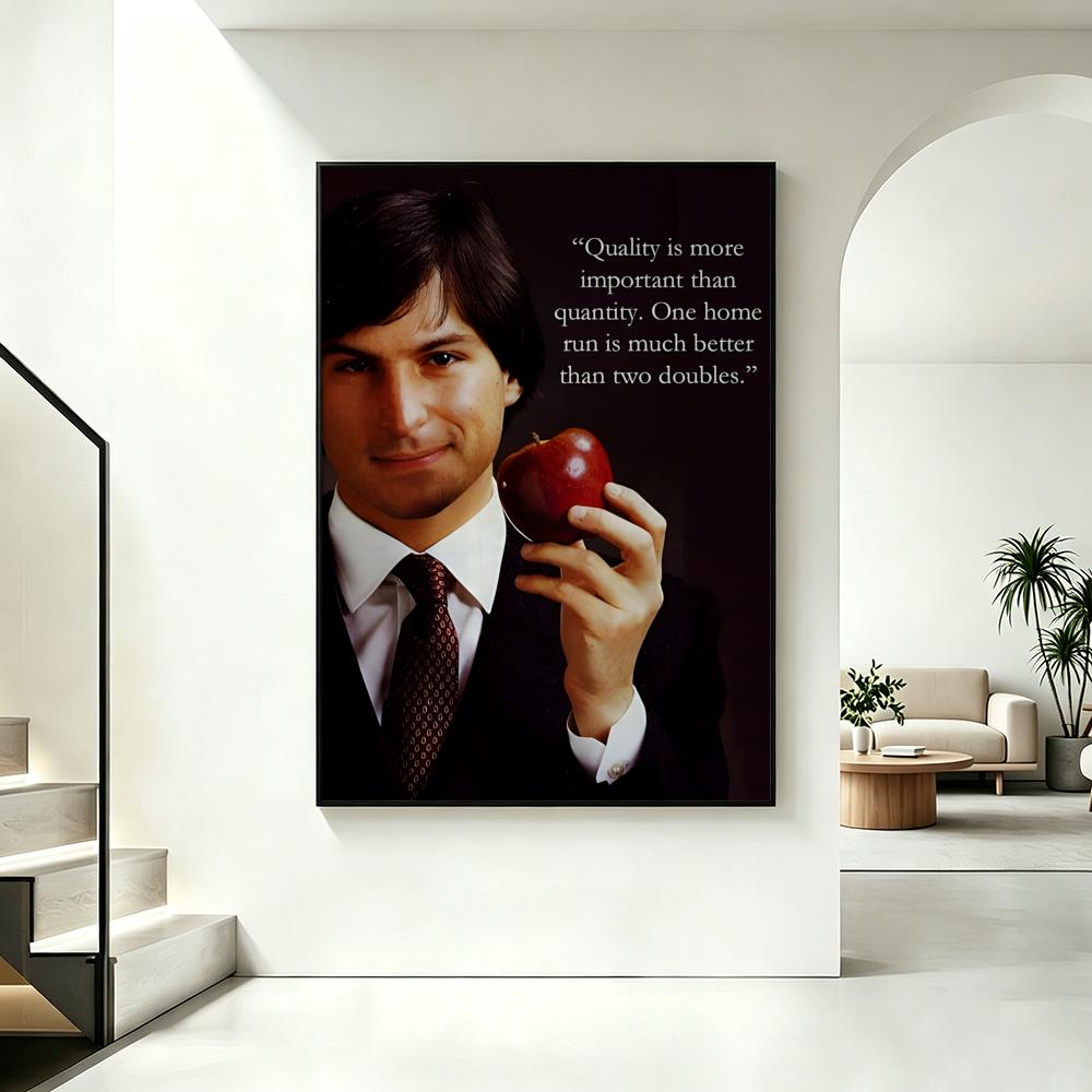 Pola S-Steve J-Jobs Q-Quotes P - Home Decor Jobs ulasan dan harga