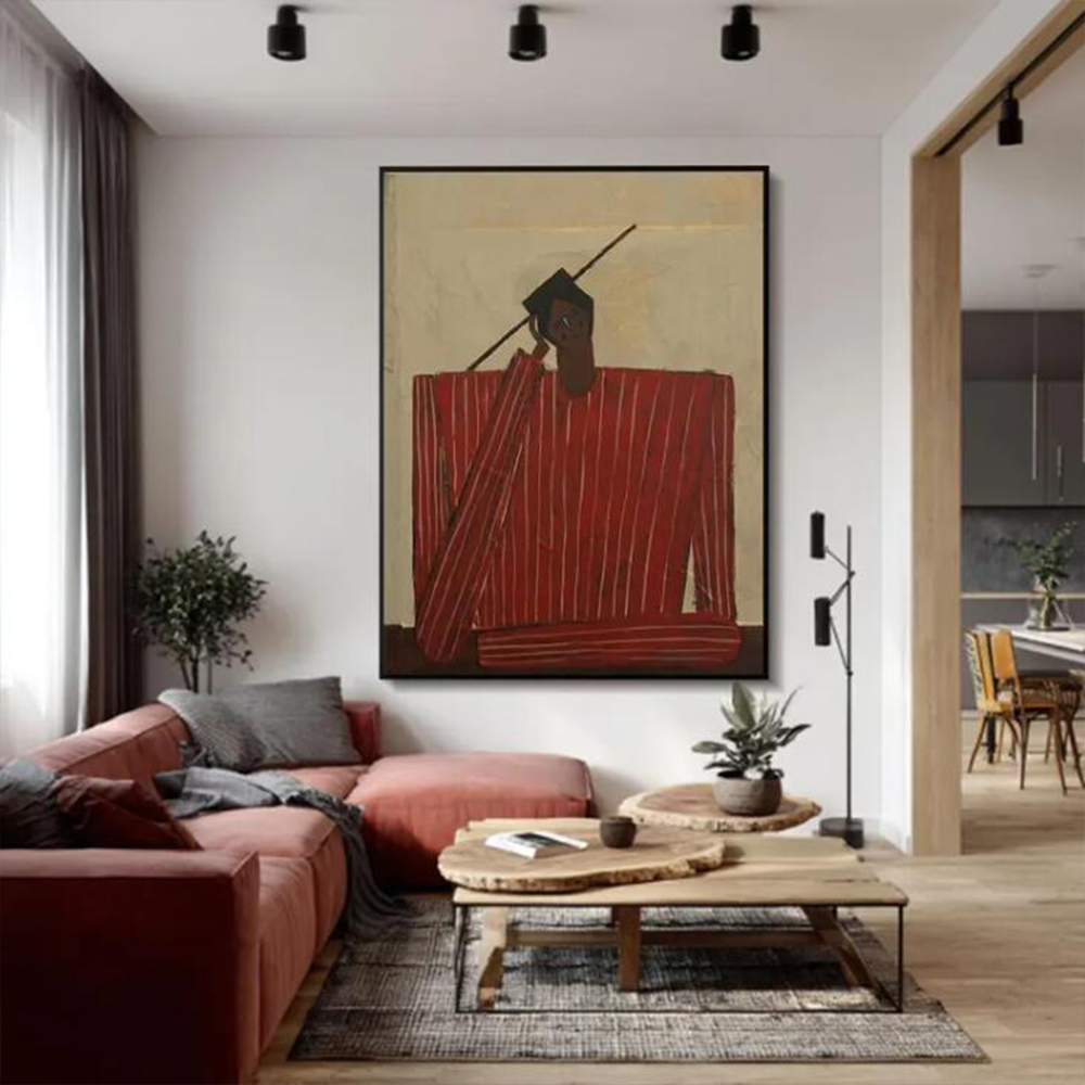 Lukisan Minyak Abstrak 100% Bu - Home Decor Medieval ulasan dan harga