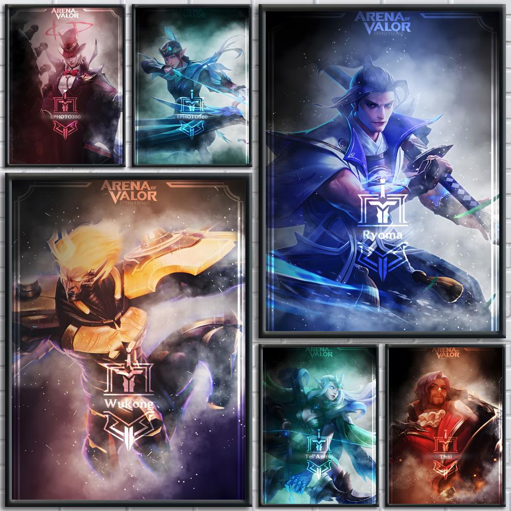 Poster Lukisan Seni Dinding Ar - Home Decor Mobile Game ulasan dan harga