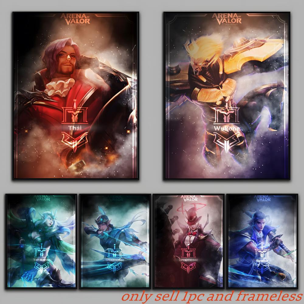 Poster Lukisan Seni Dinding Ar - Home Decor Mobile Game ulasan dan harga
