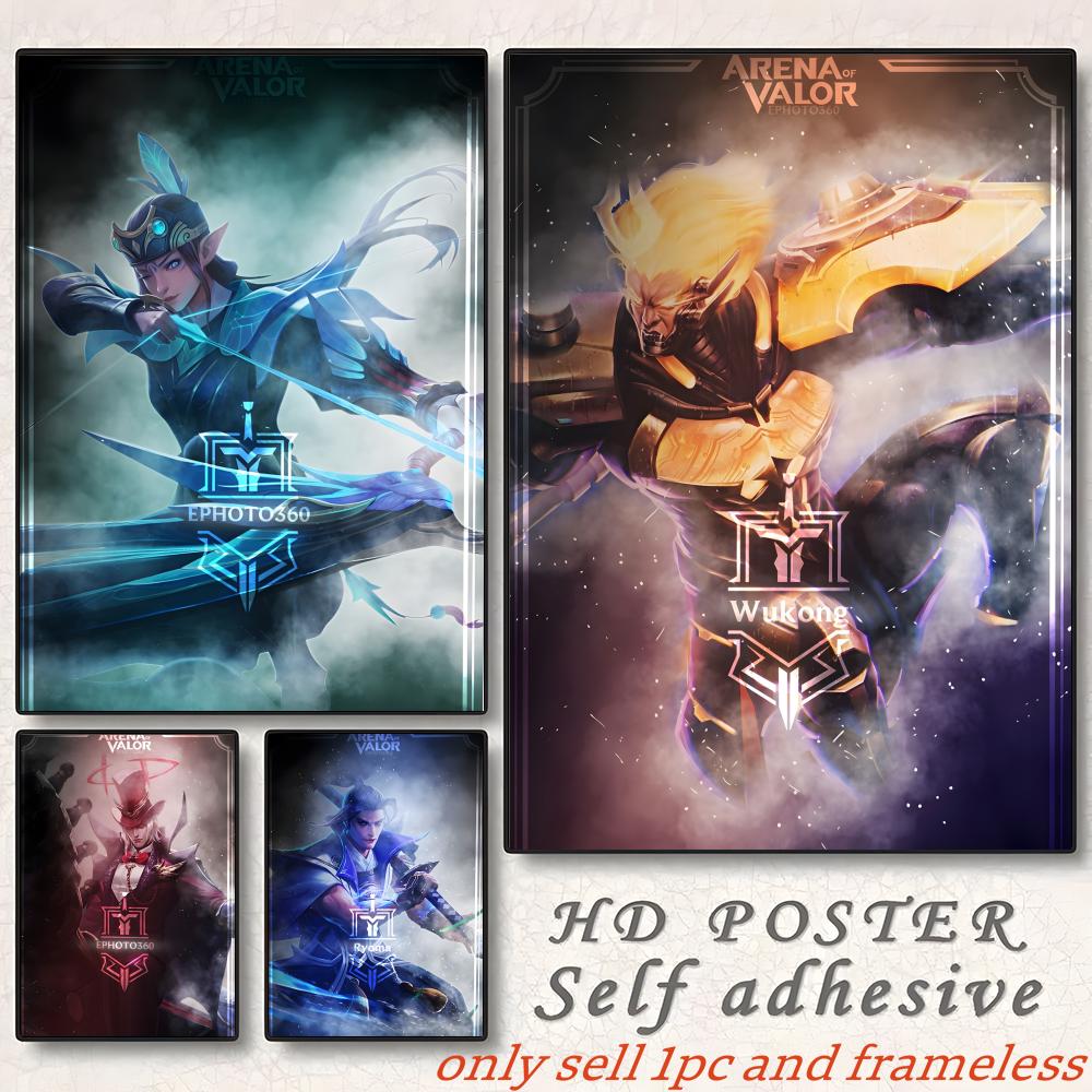 Poster Lukisan Seni Dinding Ar - Home Decor Mobile Game ulasan dan harga