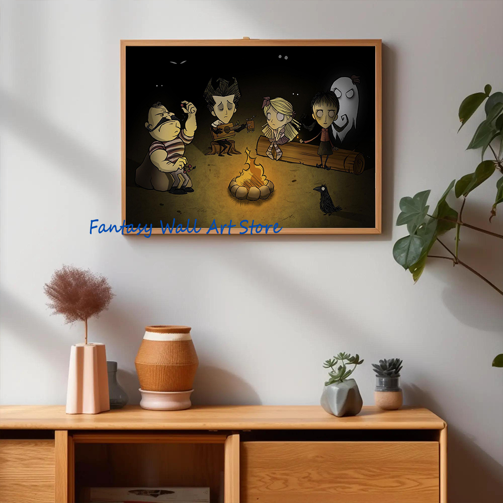 Poster Game Don't Starve Wilso - Home Decor Mobile Game ulasan dan harga