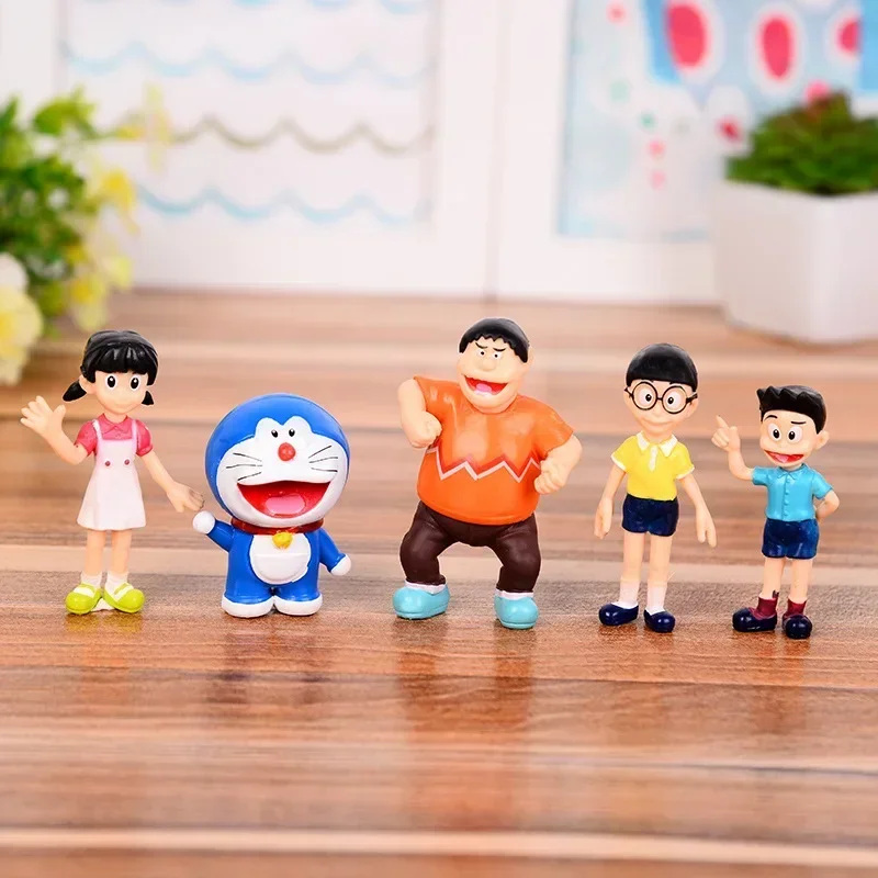 5pcs Doraemon Dekorasi Kue Rum - Home Decor Games ulasan dan harga