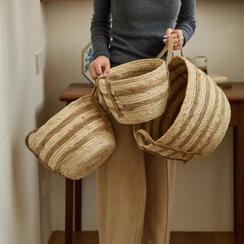 Keranjang Penyimpanan Anyaman  - Home Decor Hampers ulasan dan harga