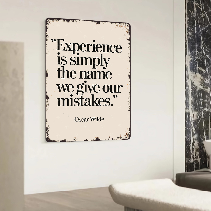 Oscar Wilde Kutipan Pengalaman - Home Decor Quotes Ideas ulasan dan harga