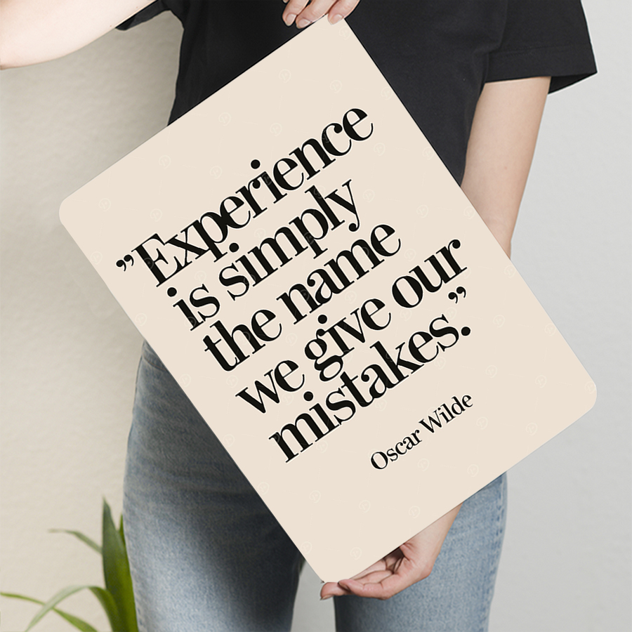 Oscar Wilde Kutipan Pengalaman - Home Decor Quotes Ideas ulasan dan harga