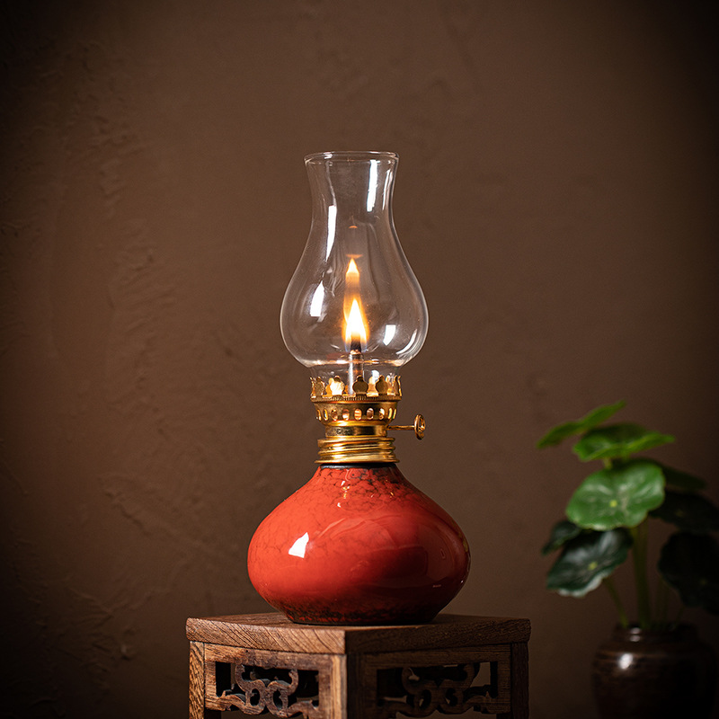 Lampu Minyak Keramik Vintage M - Home Decor Zen ulasan dan harga