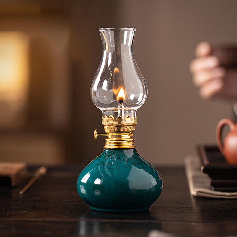 Lampu Minyak Keramik Vintage M - Home Decor Zen ulasan dan harga