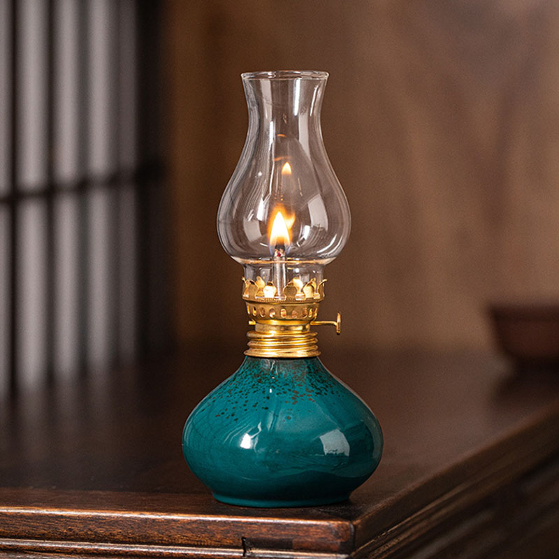 Lampu Minyak Keramik Vintage M - Home Decor Zen ulasan dan harga
