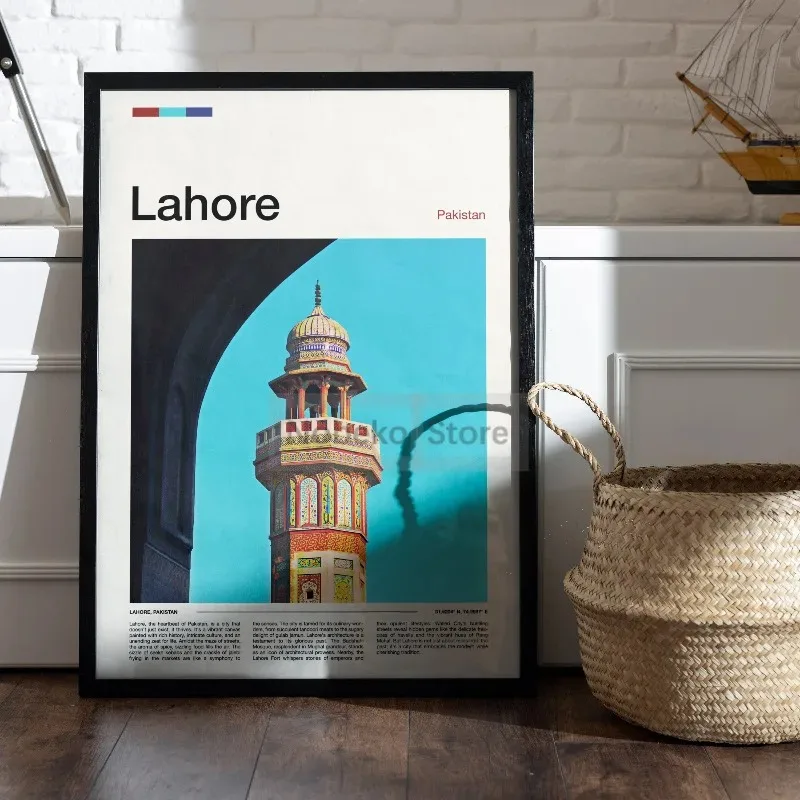 Lukisan Kanvas Gambar Seni Din - Home Decor Karachi ulasan dan harga