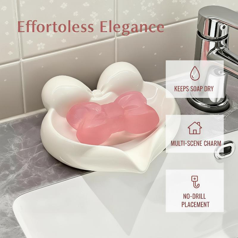 Tempat Sabun Keramik Bentuk Ha - Vanity Home Decor ulasan dan harga