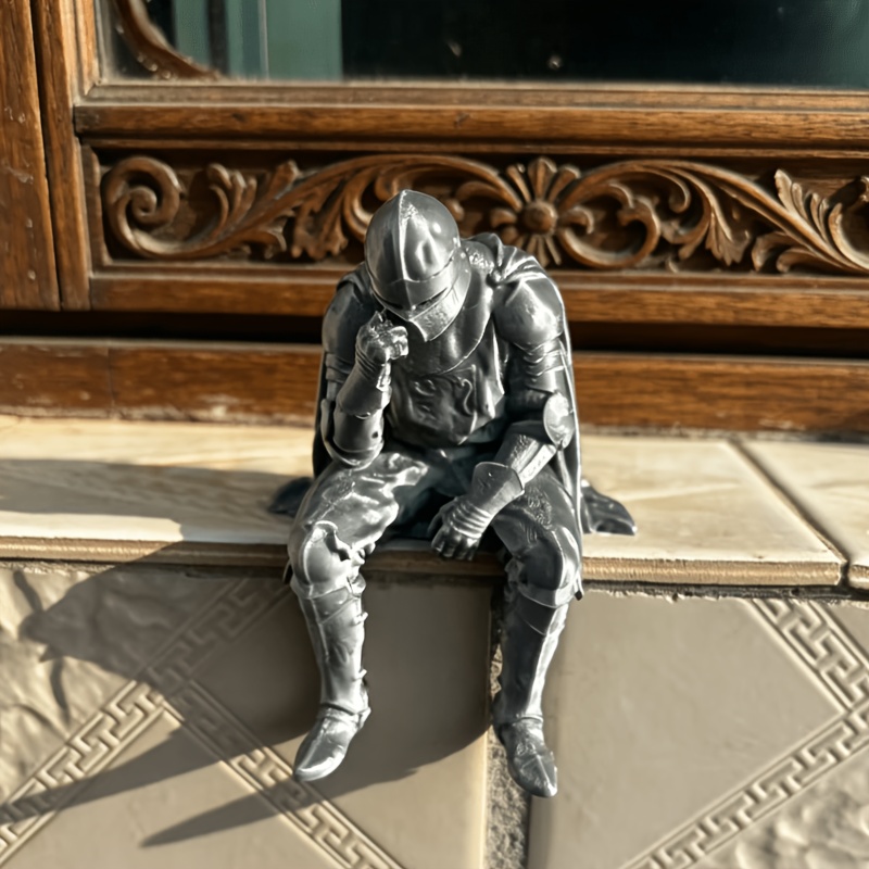 Patung Ksatria Abad Pertengaha - Home Decor Medieval ulasan dan harga