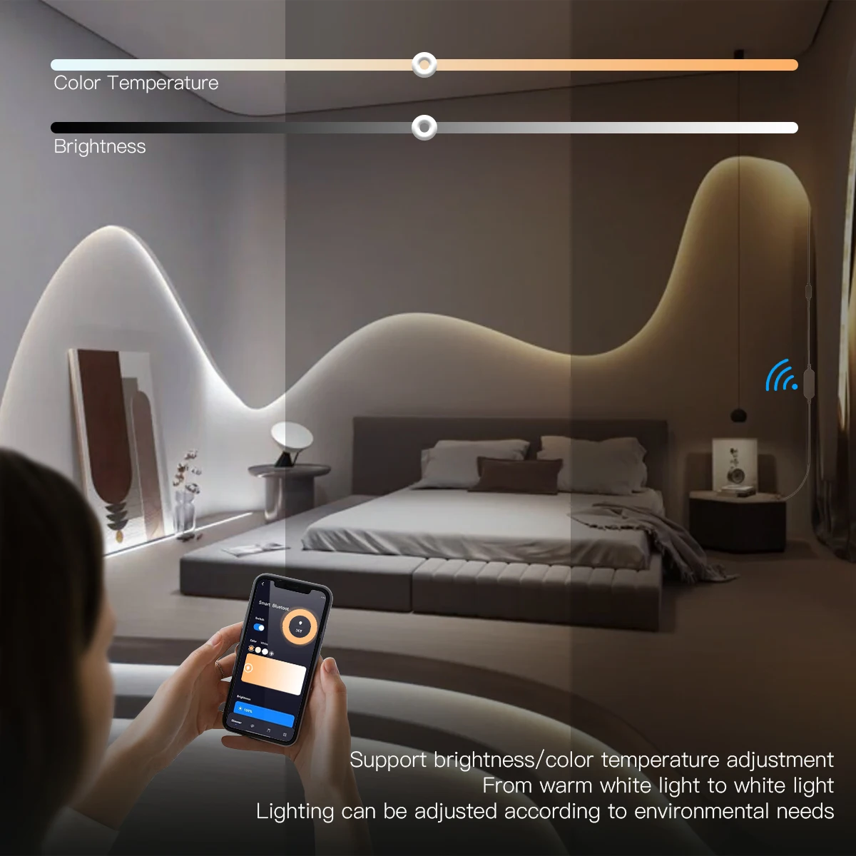 Lampu LED Kontrol Suara Zigbee - Home Decor App Free ulasan dan harga