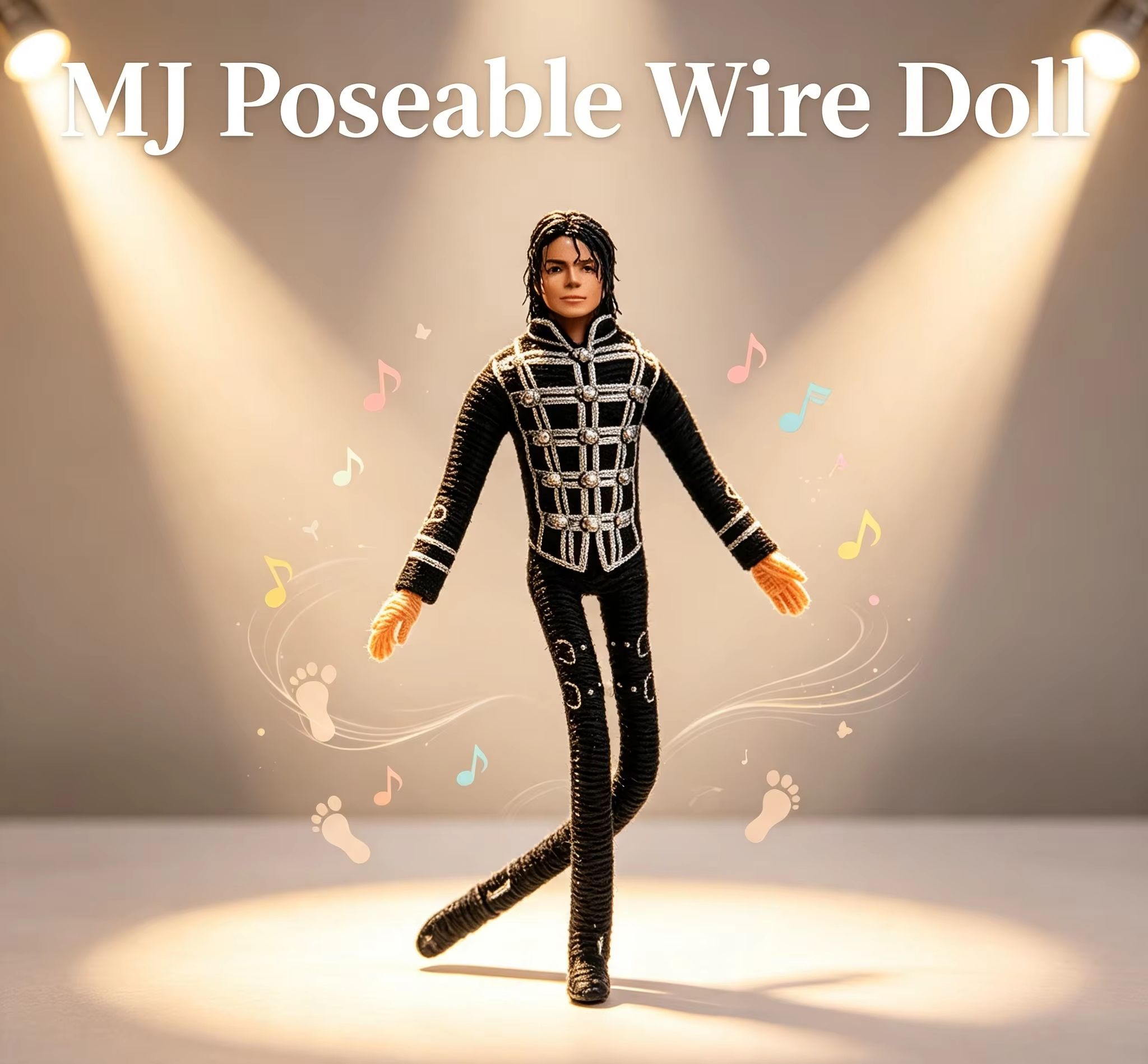 Boneka Plush Michael Jackson d - Home Decor Solution ulasan dan harga