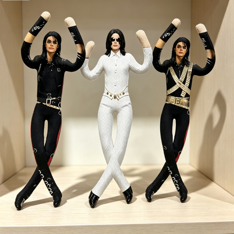Boneka Plush Michael Jackson d - Home Decor Solution ulasan dan harga
