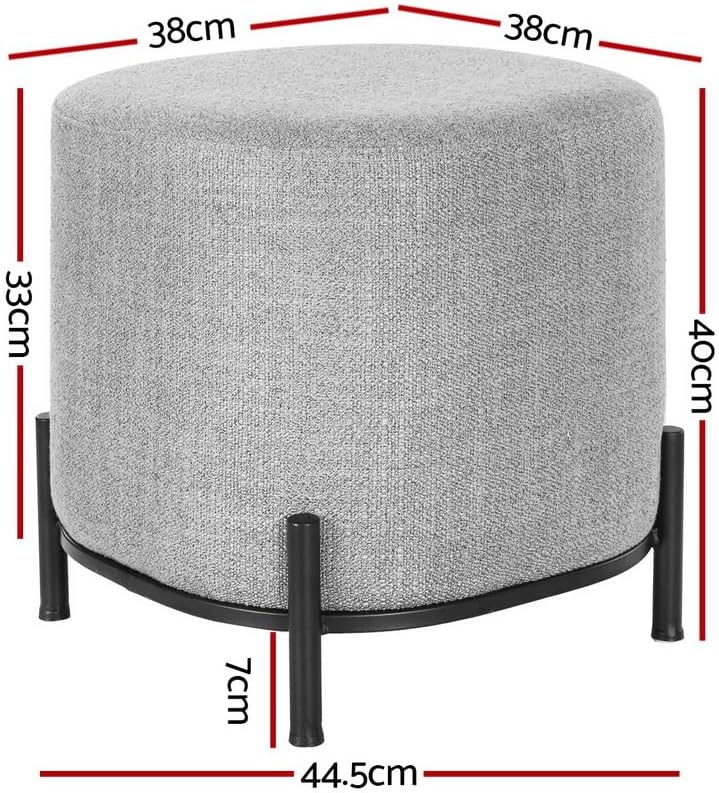 **/Ottoman, Bangku Bulat untuk - Vanity Home Decor ulasan dan harga