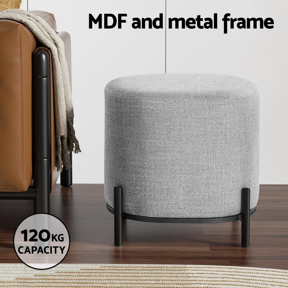 **/Ottoman, Bangku Bulat untuk - Vanity Home Decor ulasan dan harga