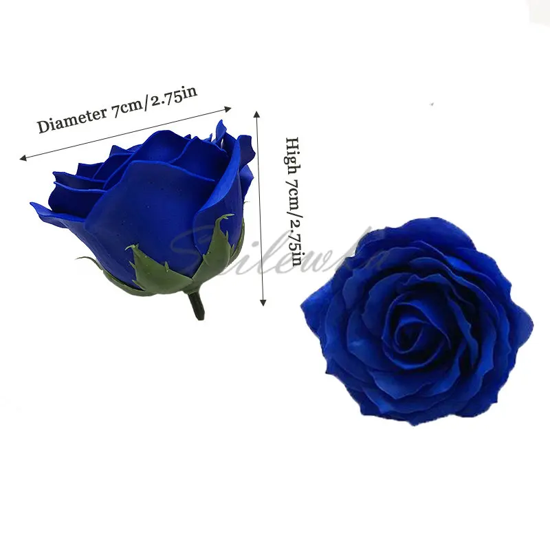 Spilewka bunga mawar 6 lapis D - Home Decor Flowers ulasan dan harga
