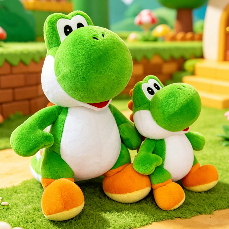 Boneka Dinosaurus Yoshi Hijau  - Home Decor Games ulasan dan harga