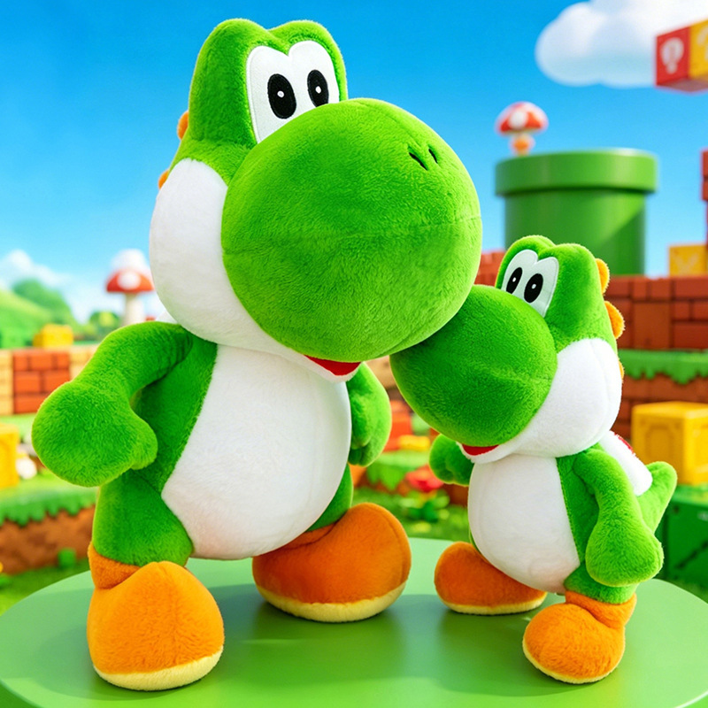 Boneka Dinosaurus Yoshi Hijau  - Home Decor Games ulasan dan harga